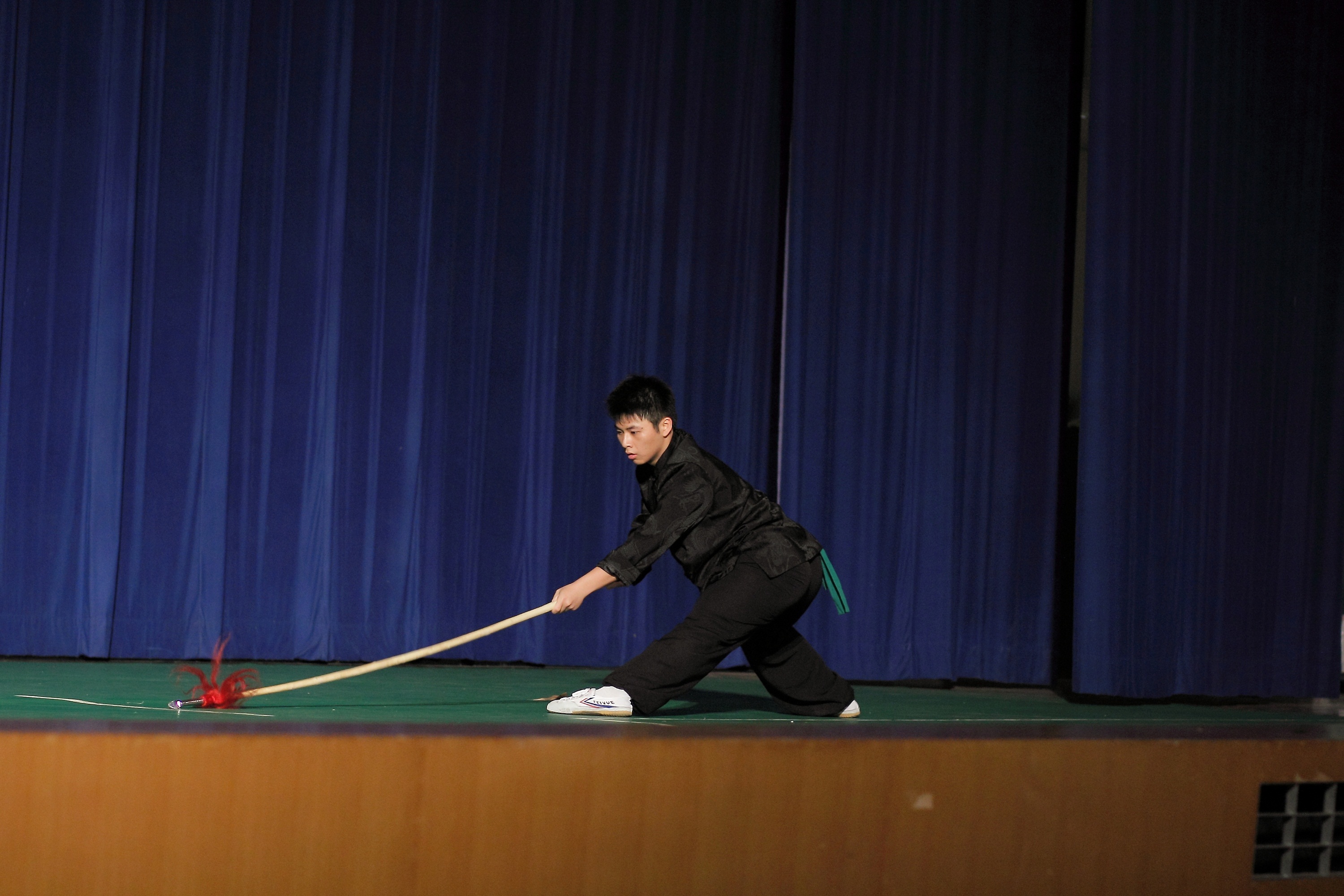 周承昇比賽時的樣子2(照片由周承昇提供)