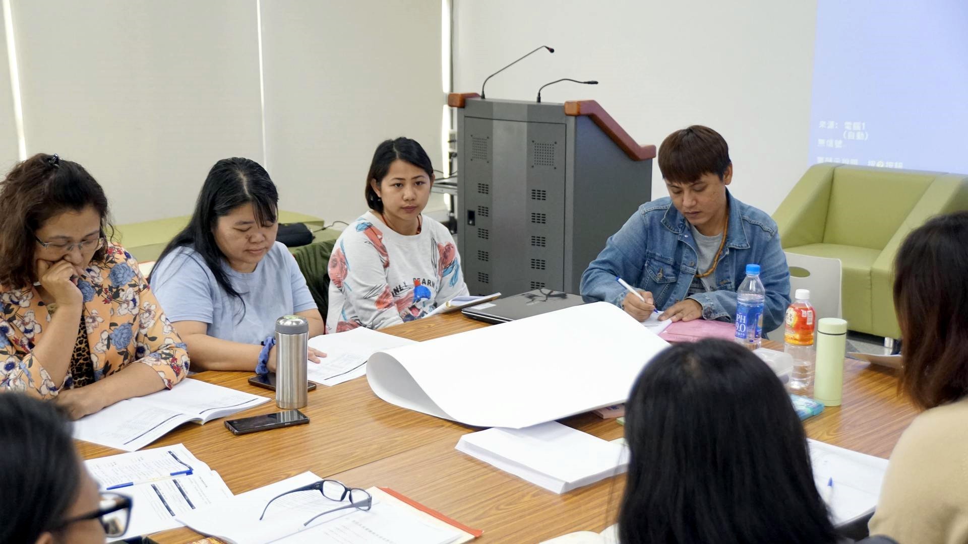 宜花地區原住民族實驗教育分享暨課程研討工作坊分組討論
