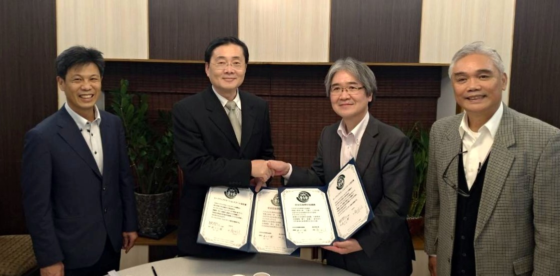 東華大學趙校長與日方簽署安全促進學校協議書
