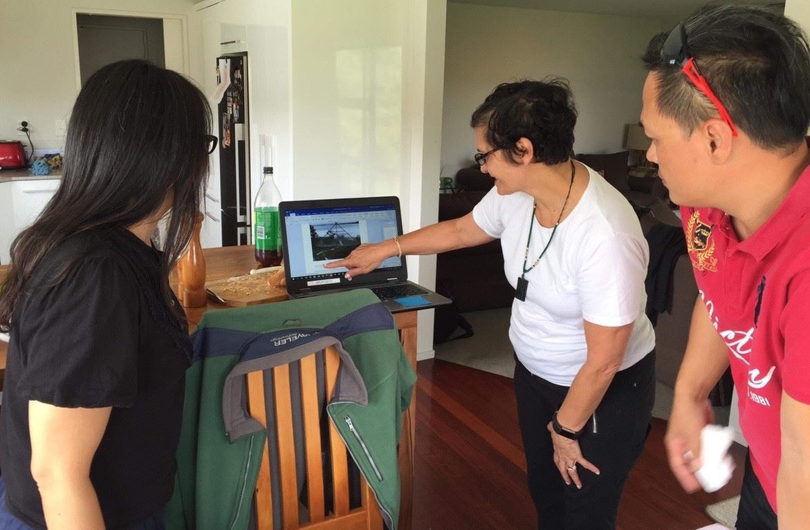 拜訪Te Whare Wānanga o Awanuiārangi毛利大學講師Dr. Miriama Postlethwaite，討論合作出版事宜