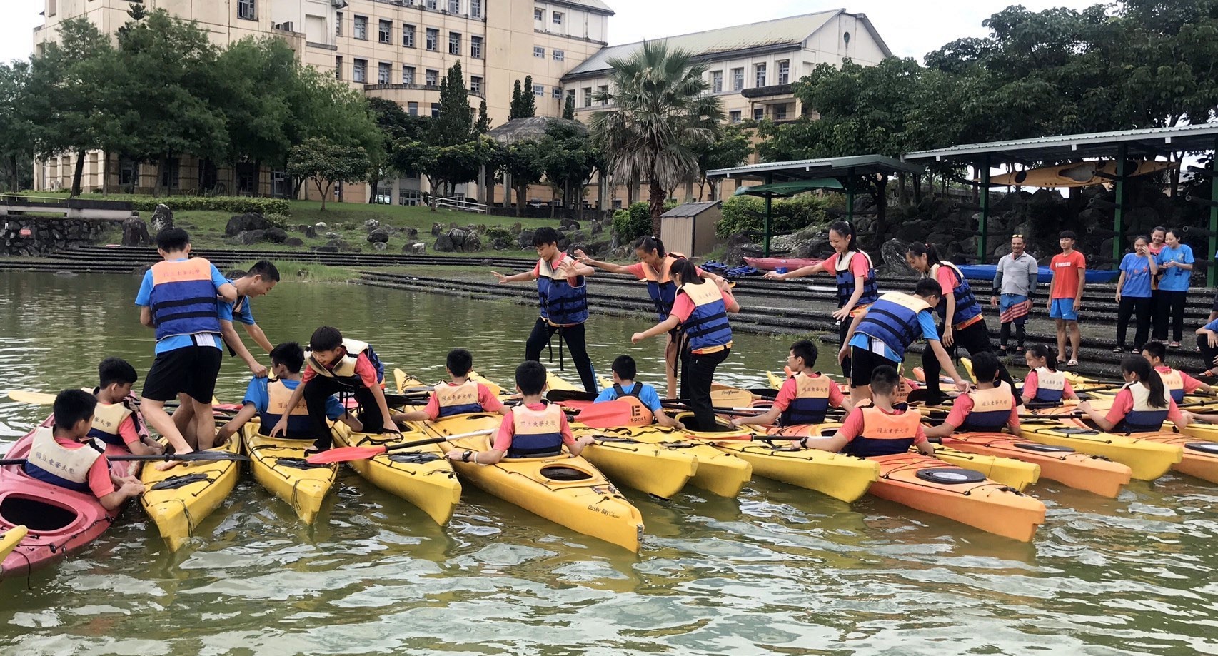 羅東國中併船體驗