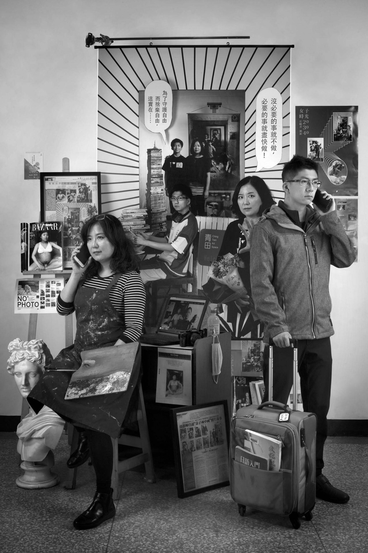 汪曉青老師作品-母親如同創造者No.11 - 遠距關係