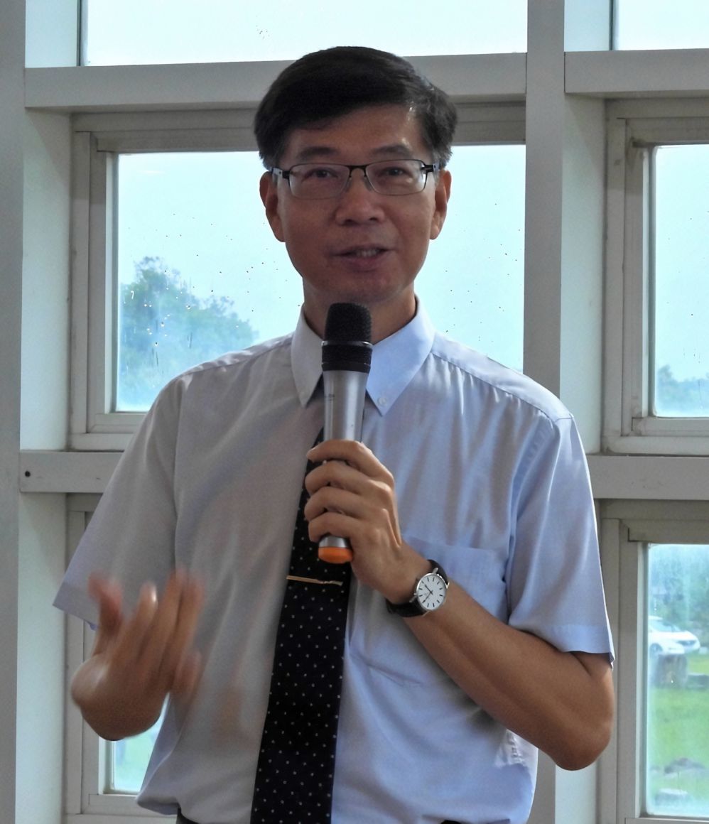 東華大學朱景鵬副校長向學員分享東華創校歷史
