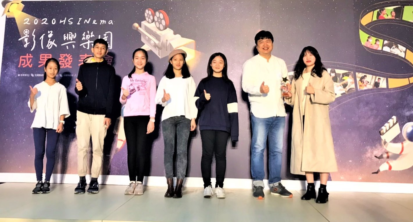 東華葉震老師指導慈心華德福高中榮獲網路人氣獎第一名的殊榮