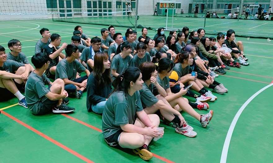 賽前總召集人向全體參與者代轉主任致詞