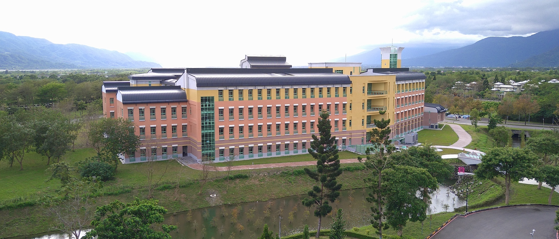 藝術學院大樓鳥瞰全景