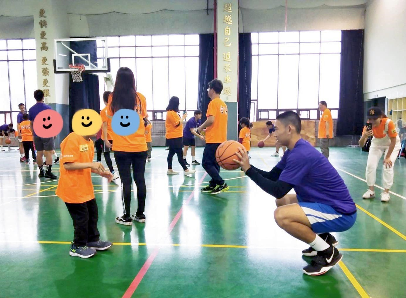 籃球友誼賽於東華大學美崙校區舉行