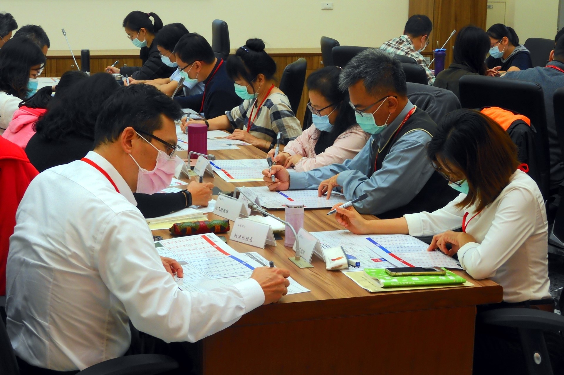 「花東區中小幼教師專業自主成長計畫」與會師長認真的身影