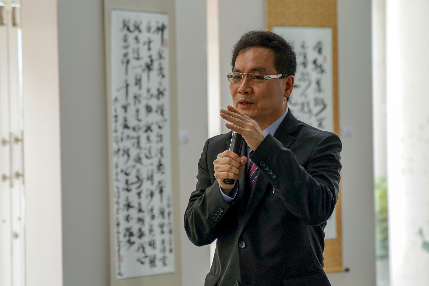 書法家蘇文寬老師親自分享展覽理念