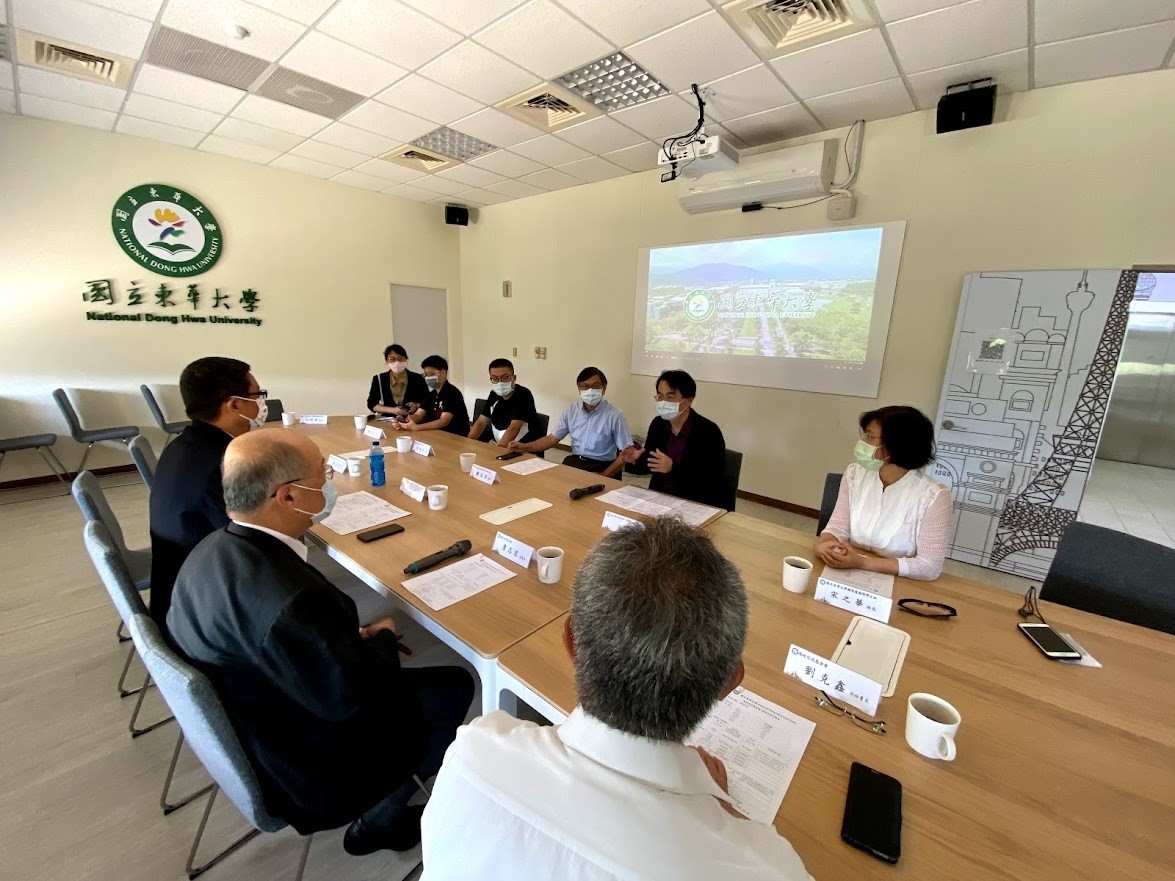 東華大學國際事務處同仁與海基會貴賓座談交流