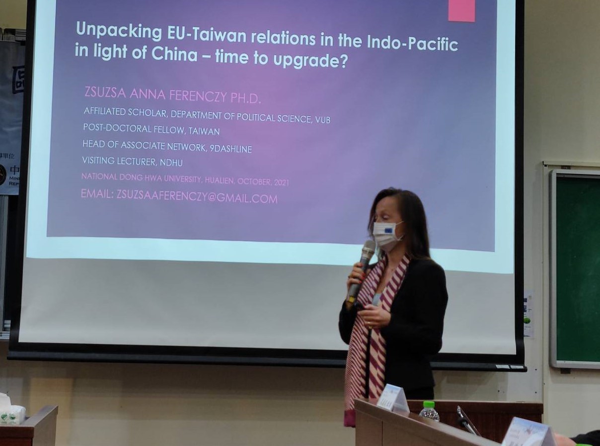 論壇邀請Zsuzsa Anna Ferency博士以其長期專注歐亞關係研究視野,解讀在歐盟印太戰略下的兩岸關係