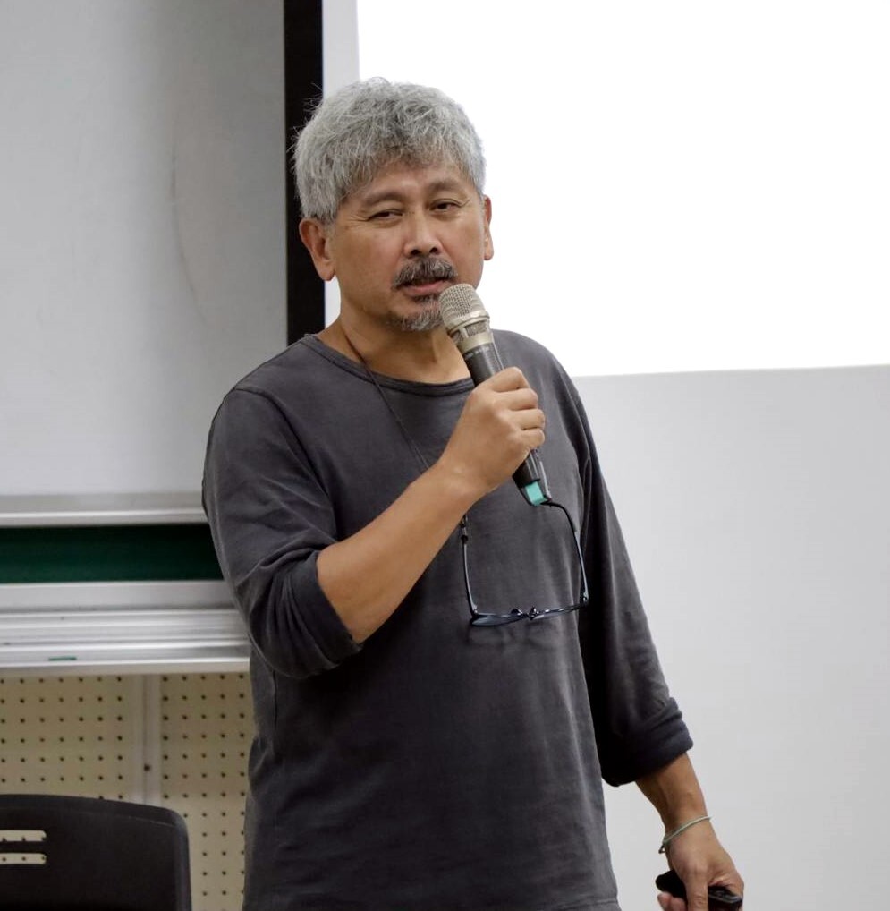 林建享導演以「手ING工班漂流記~從瀨戶內海到越後妻有藝術祭」為題,分享手做之於藝術創作的價值。