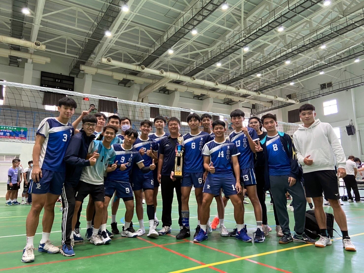 東華大學參加花蓮縣運選手照片之三