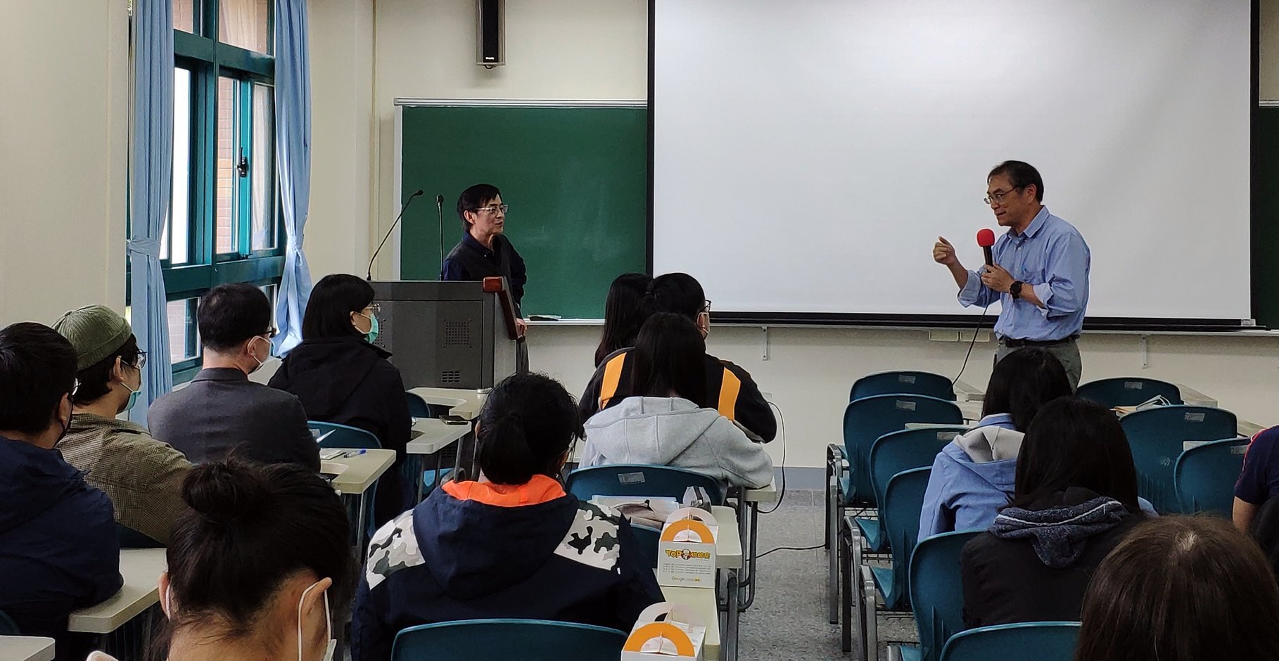 黃宣衛教授與郭澤寬教授精采對談