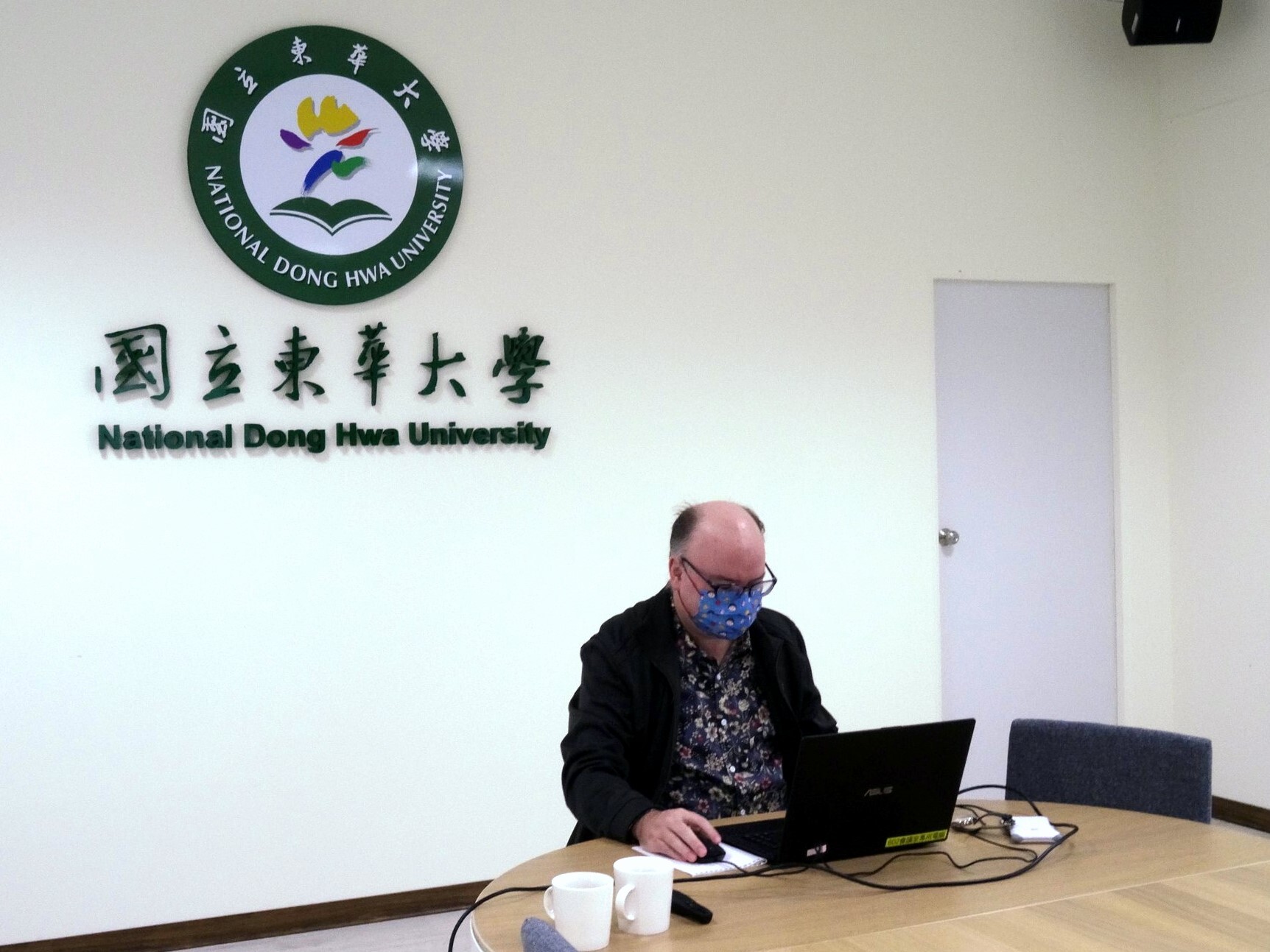 國立嘉義大學外國語文學系Jeffrey Gamble老師至東華大學講授高教全英語教學及雙語教學議題