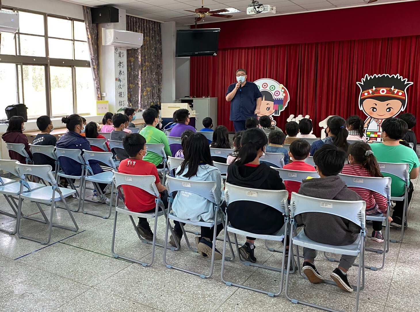 樂合國小趙振國校長開場致詞