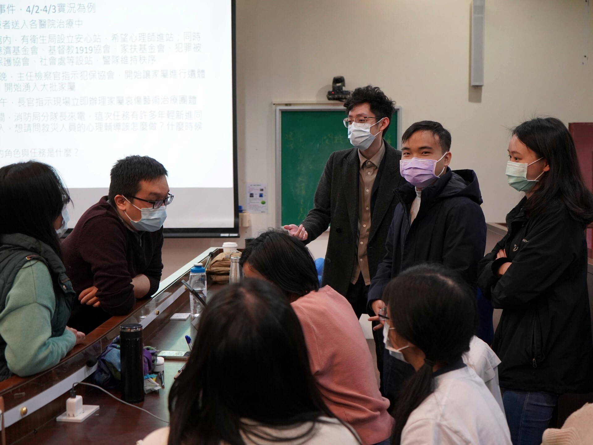 「安心小組訓練系列講座」分組討論