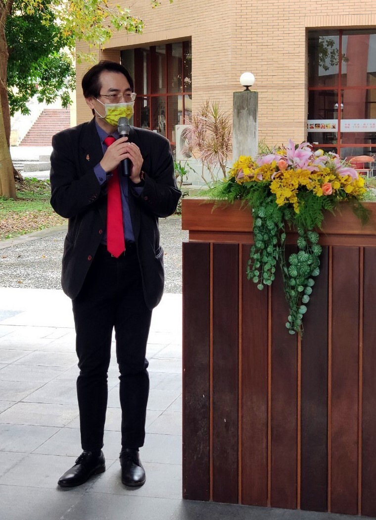 馬副校長於揭幕典禮上致詞