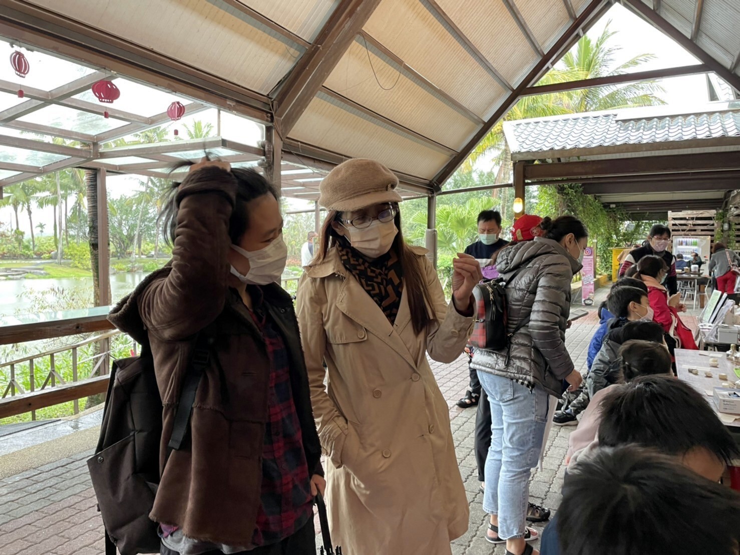 計畫主持人楊悠娟教授向民眾介紹本次活動