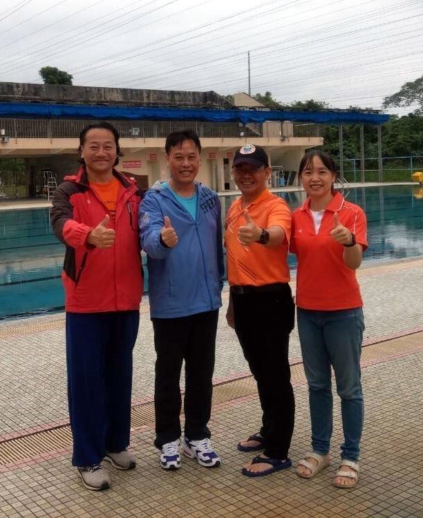 臺北市協和祐德高中黃俊賓校長(左2)蒞臨指導