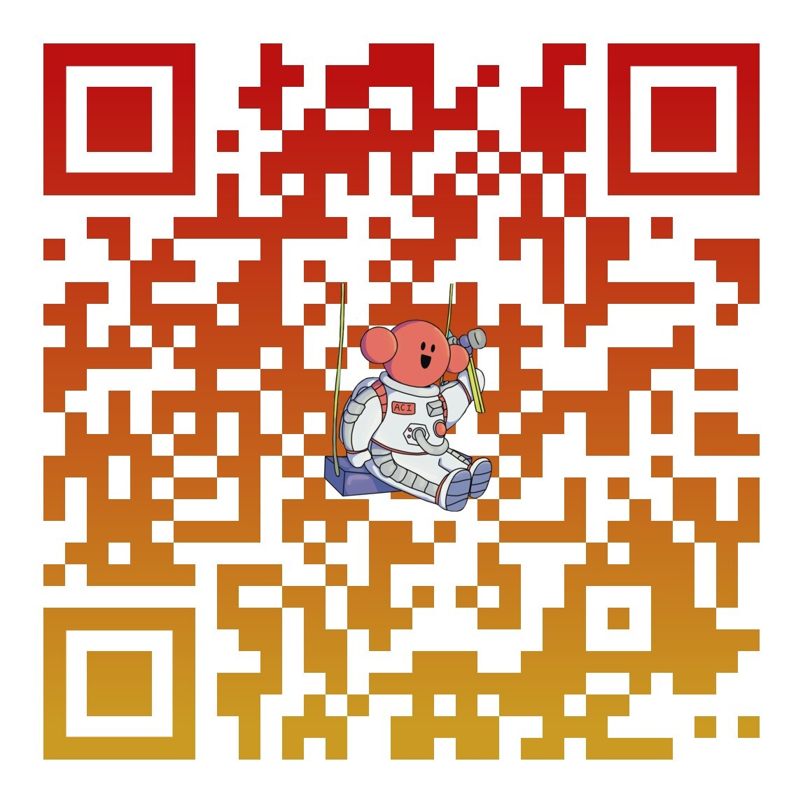 線上預展QR code