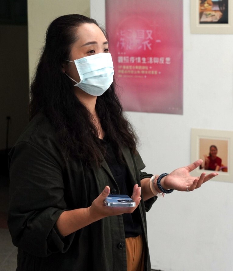 社會參與中心黃筱瑩助理發表感言
