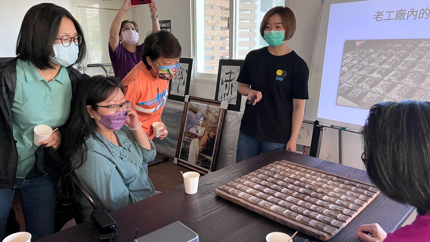 數位媒體行銷班學員企業參訪德利豆乾簡報