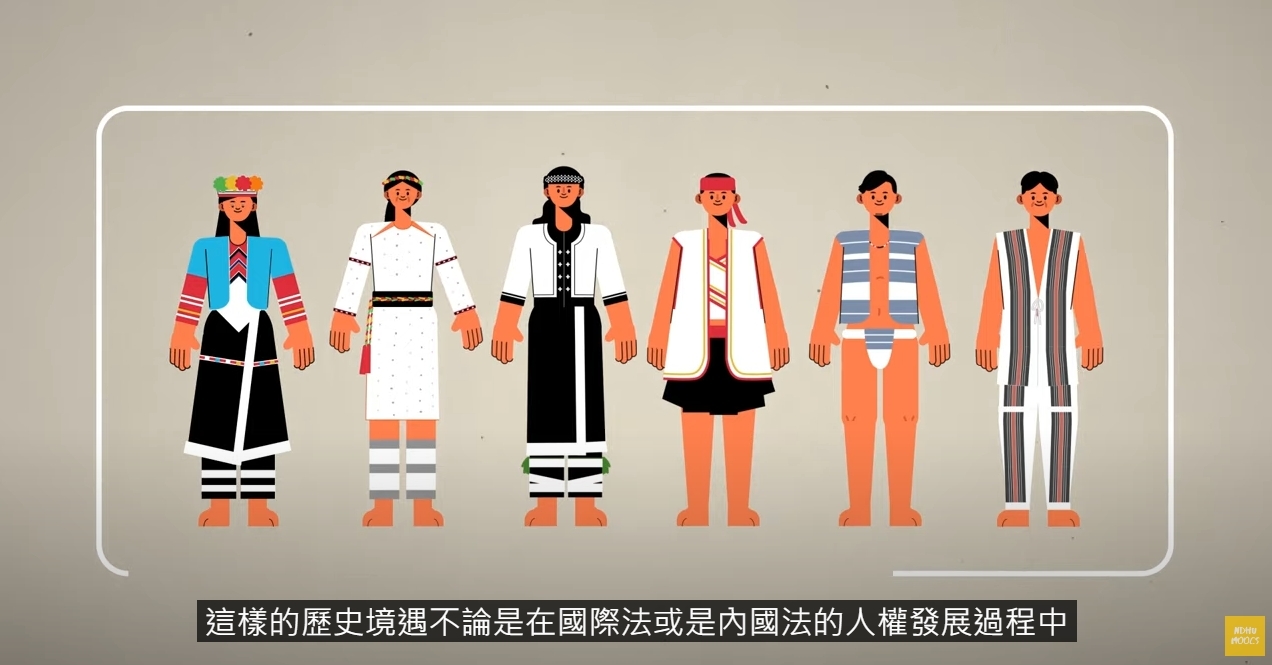 原住民族法總論課程介紹人權發展過程
