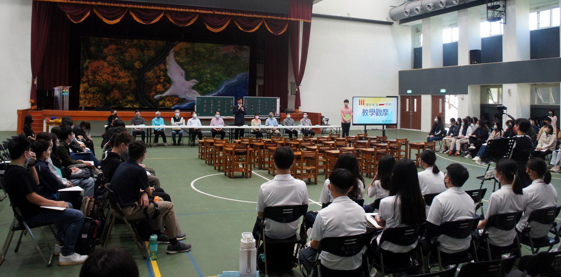 東華大學朱景鵬副校長於國民小學教學實習課程觀摩致詞