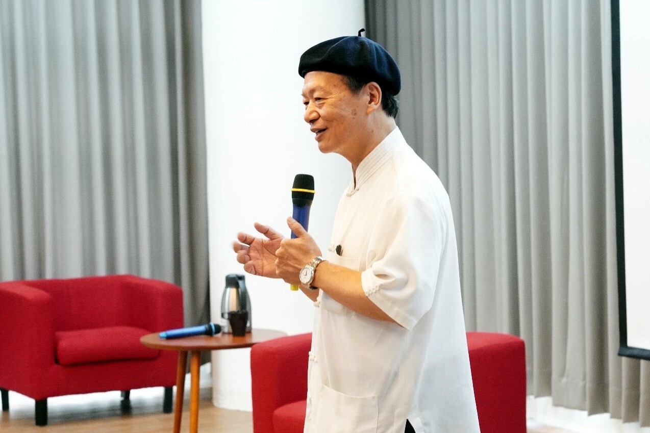 洄瀾學院榮譽講座教授林安梧教授致詞