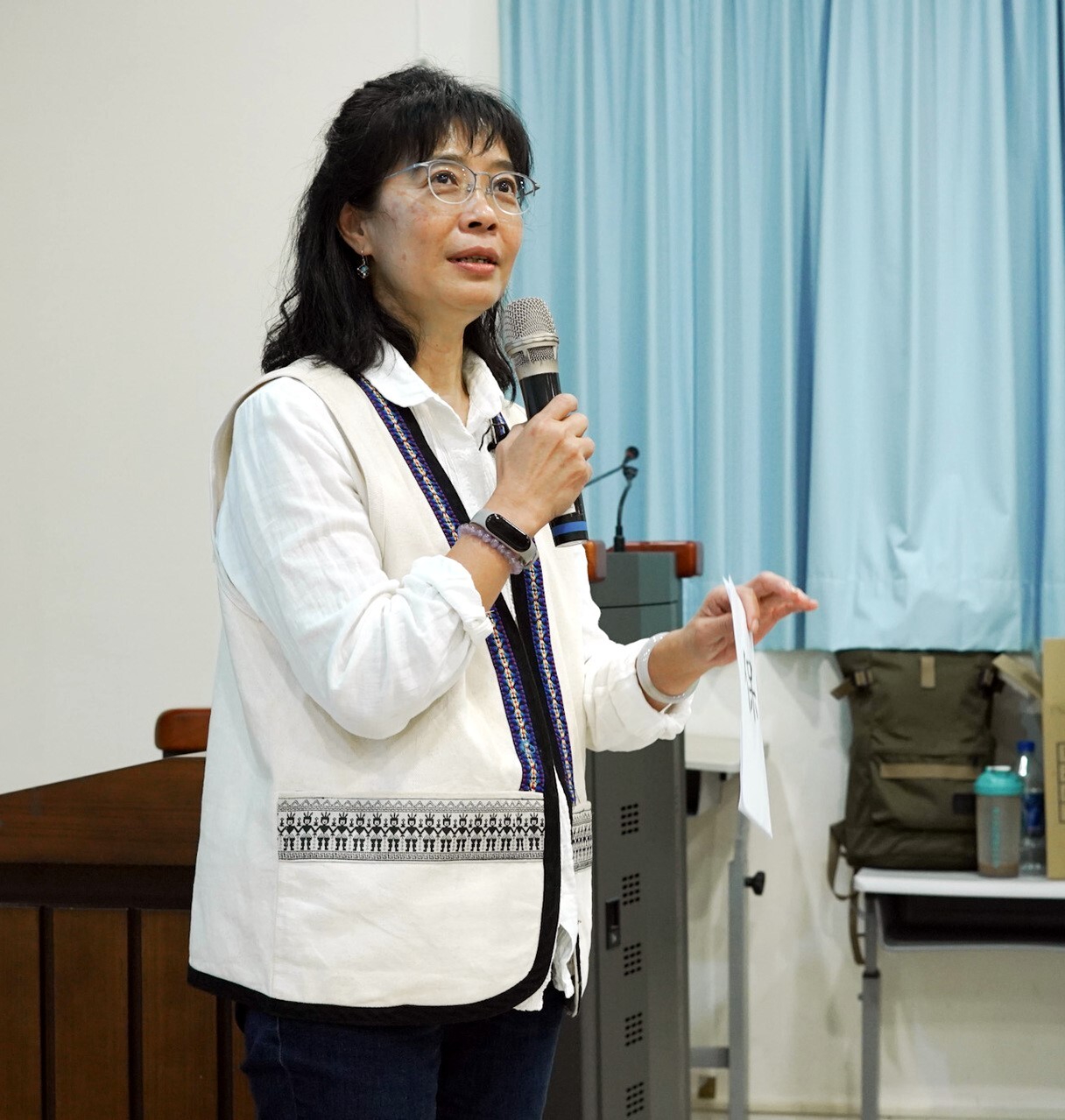 顧瑜君教授總結與談並回應影中議題