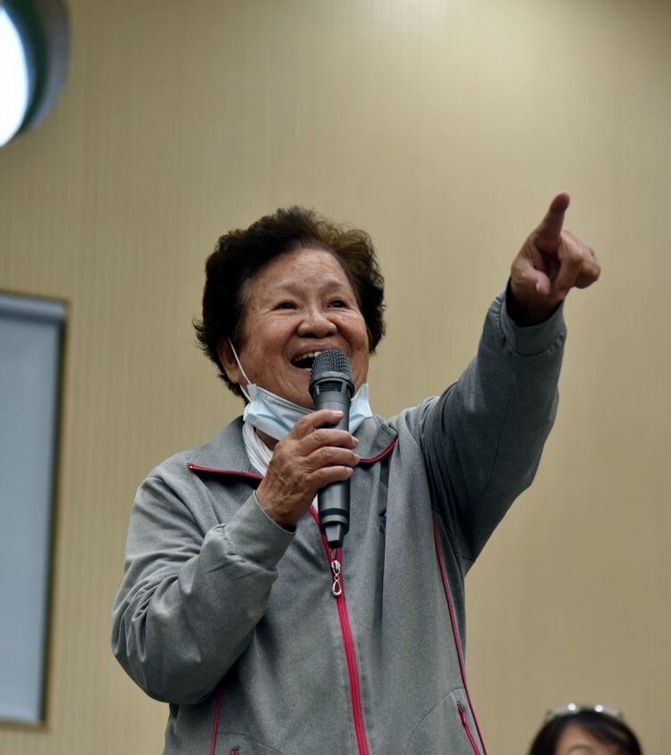樂齡學員蔡雪美