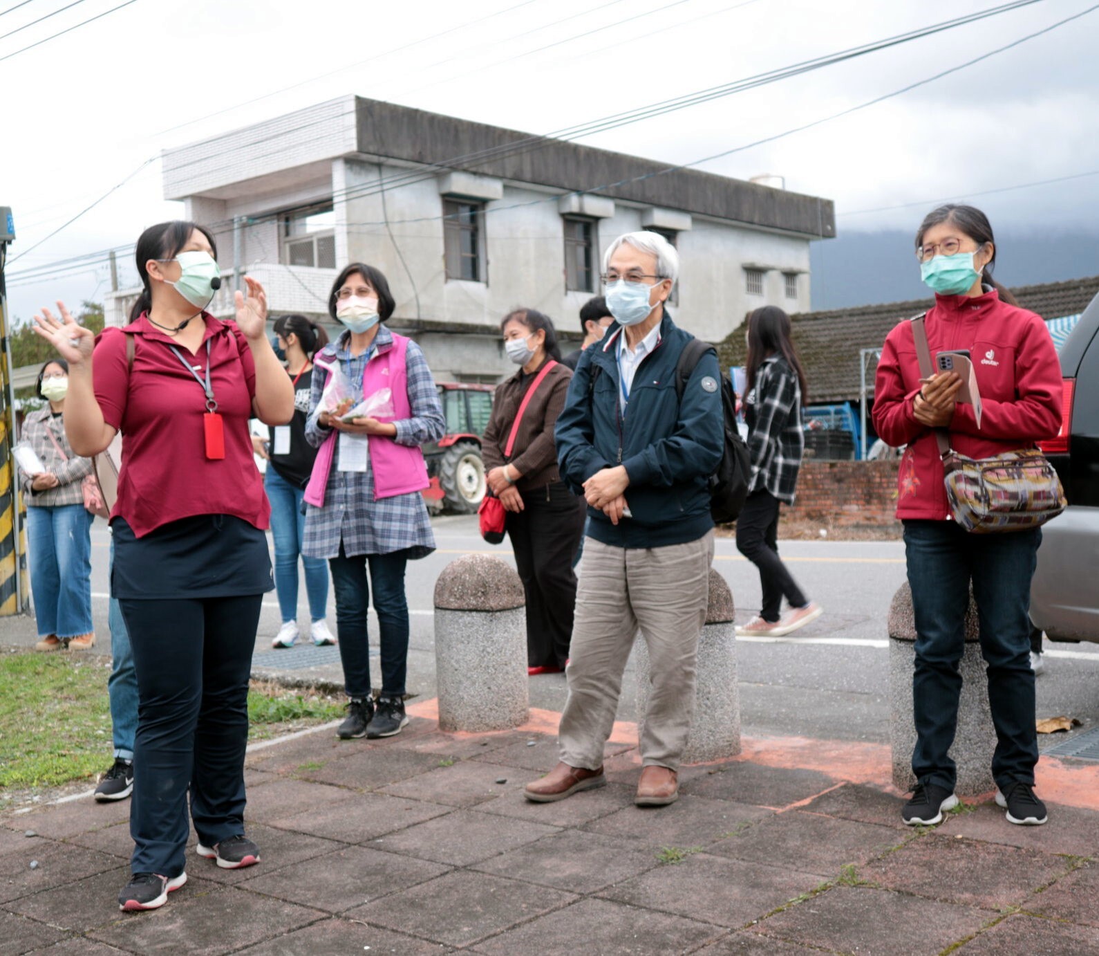 鳳林鎮觀光旅遊發展協會李美玲理事長介紹鳳林慢城特色及地方創生的推動方向