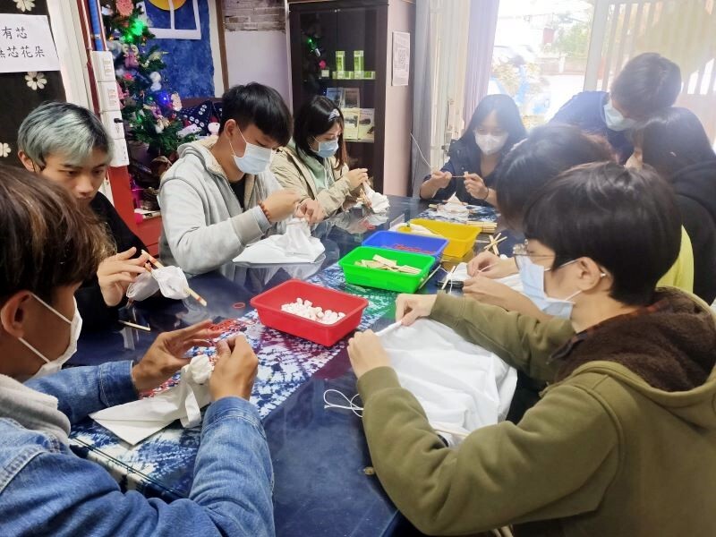 花手巾植物染工坊DIY體驗