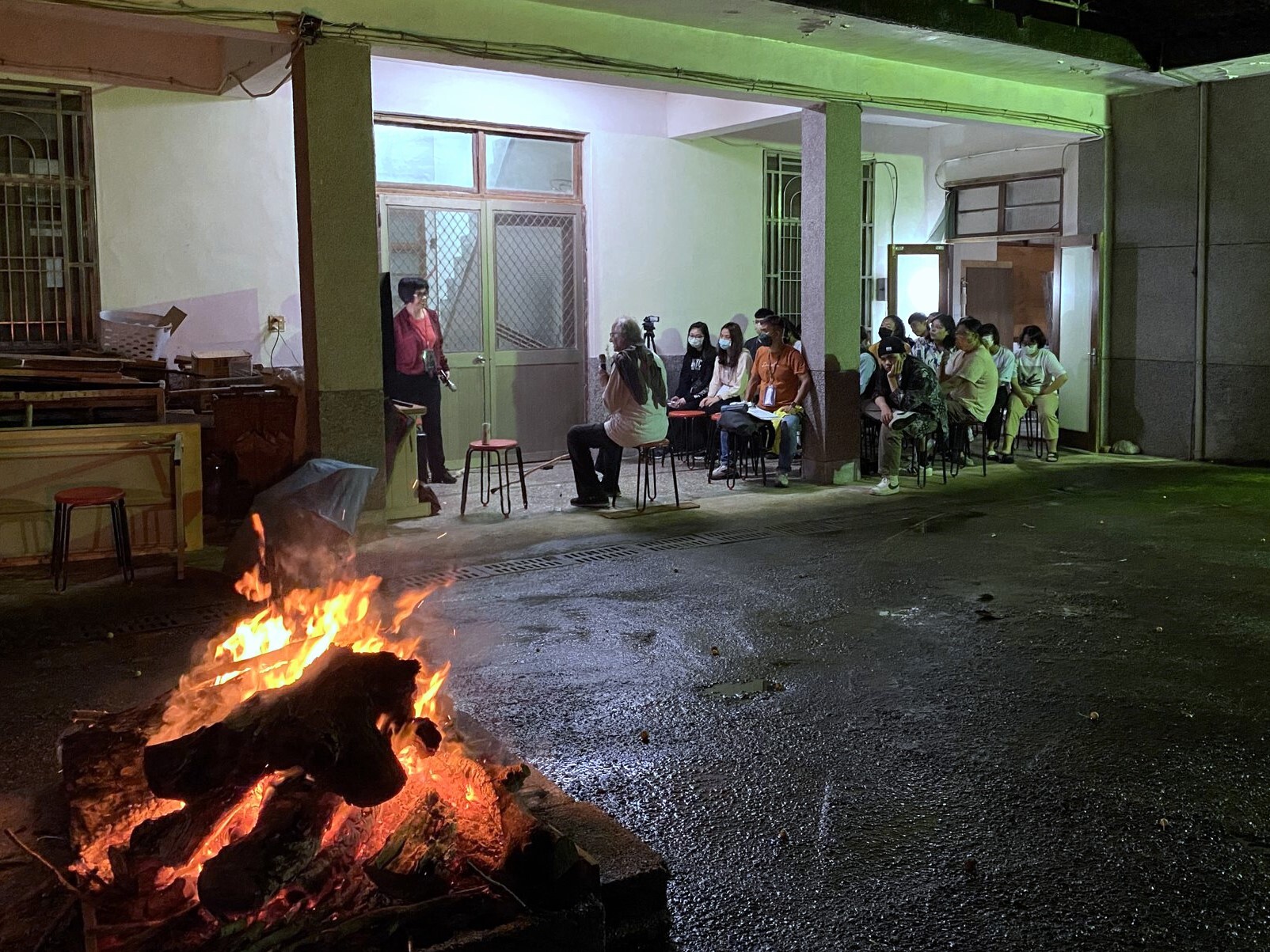 高教深耕課程:宗教與在地之夜間課程-烤火、領受