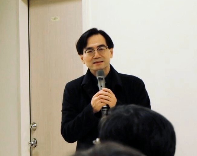 馬遠榮行政副校長兼處長介紹英語培力研究院籌備處