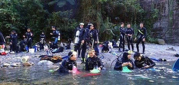 荖溪潛水活動照片