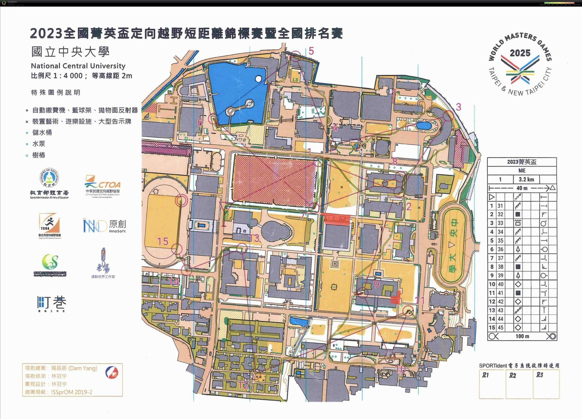 定向比賽圖