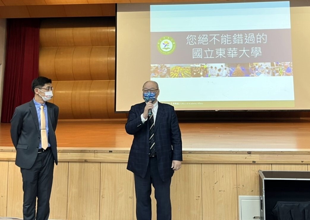 國立花蓮高中劉逸凡家長會長致詞