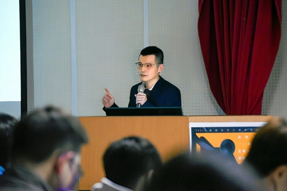 蔡宗翰教授與學生分享AI生態系