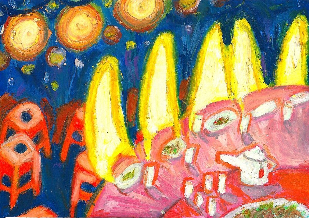 彭琬淇參展作品<遊夢>