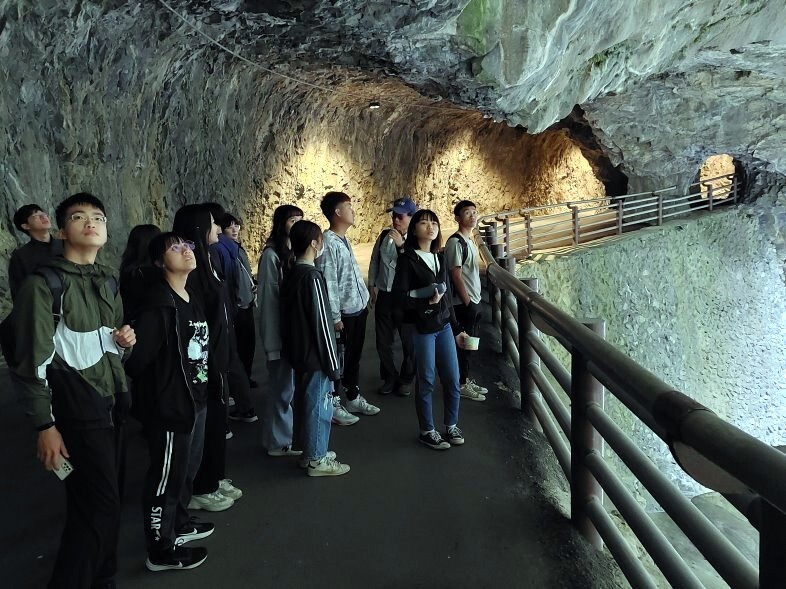 觀遊系同學參訪太魯閣國家公園九曲洞步道