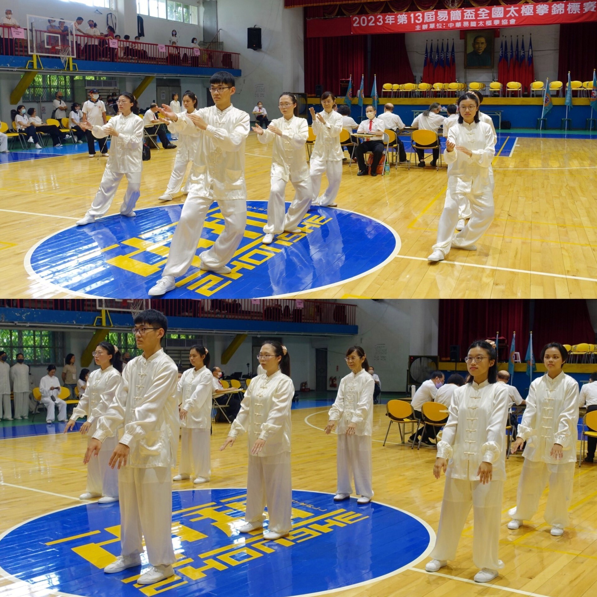東華大學隊榮獲套路團體乙組第三名