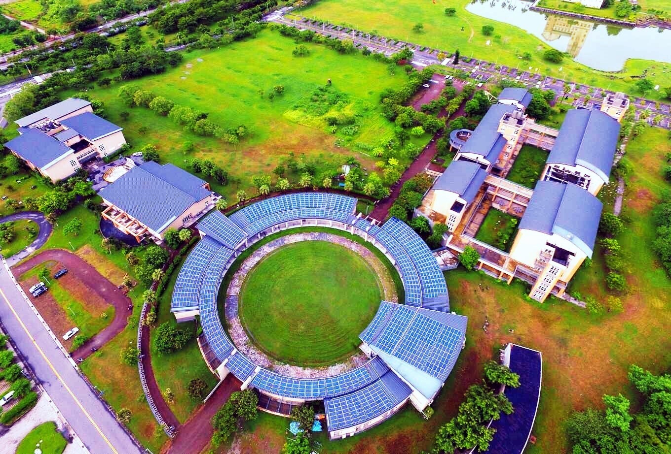 NDHU has the highest solar power generation among schools in Taiwan