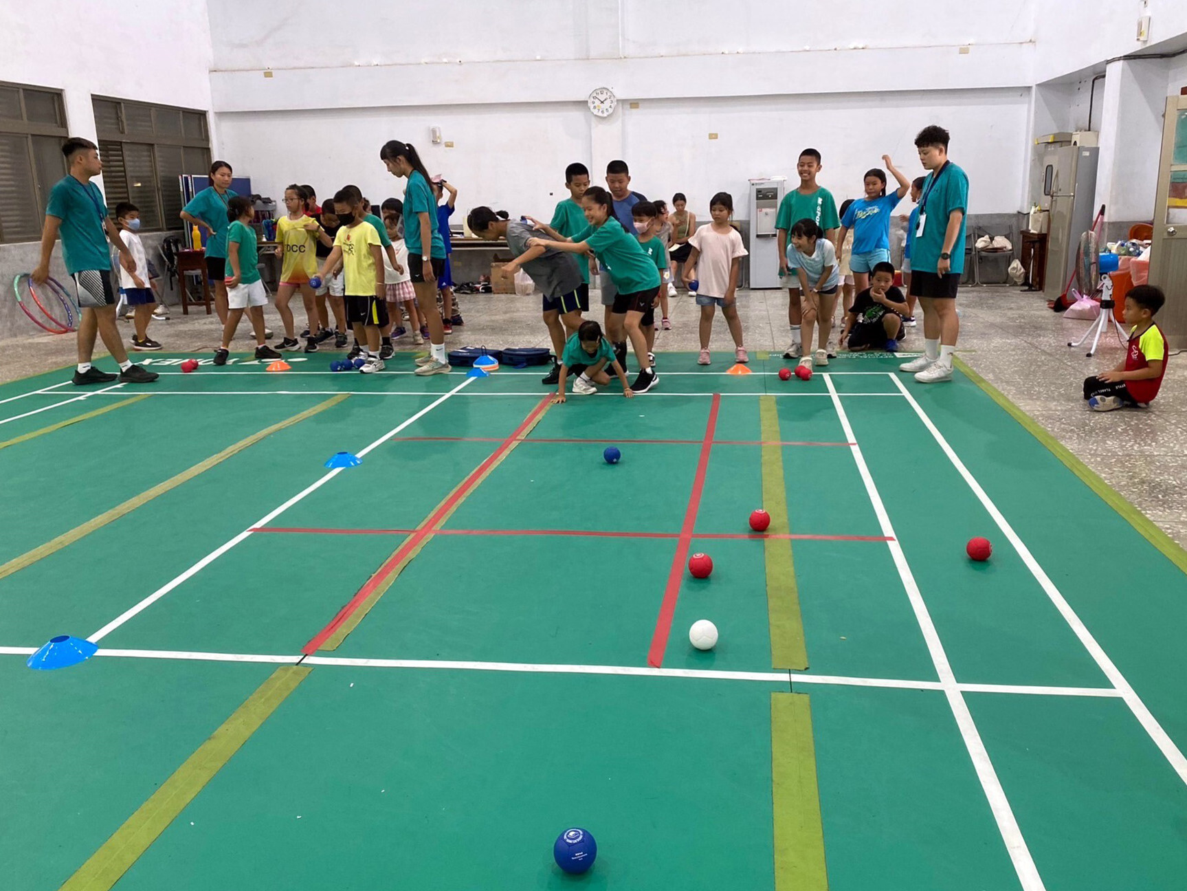 體驗融合教育地板滾球運動