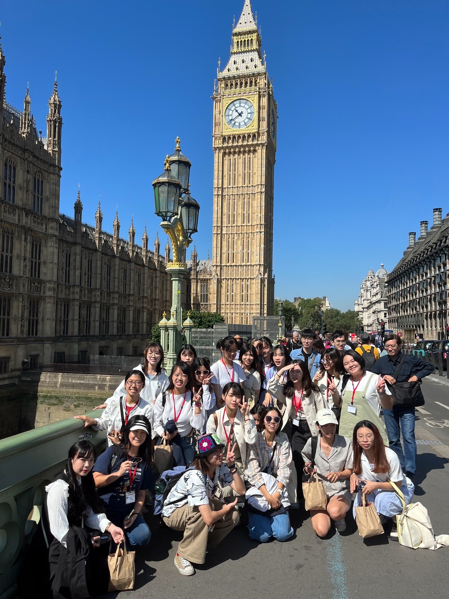 東華大學學生赴倫敦市區進行文化深度旅遊