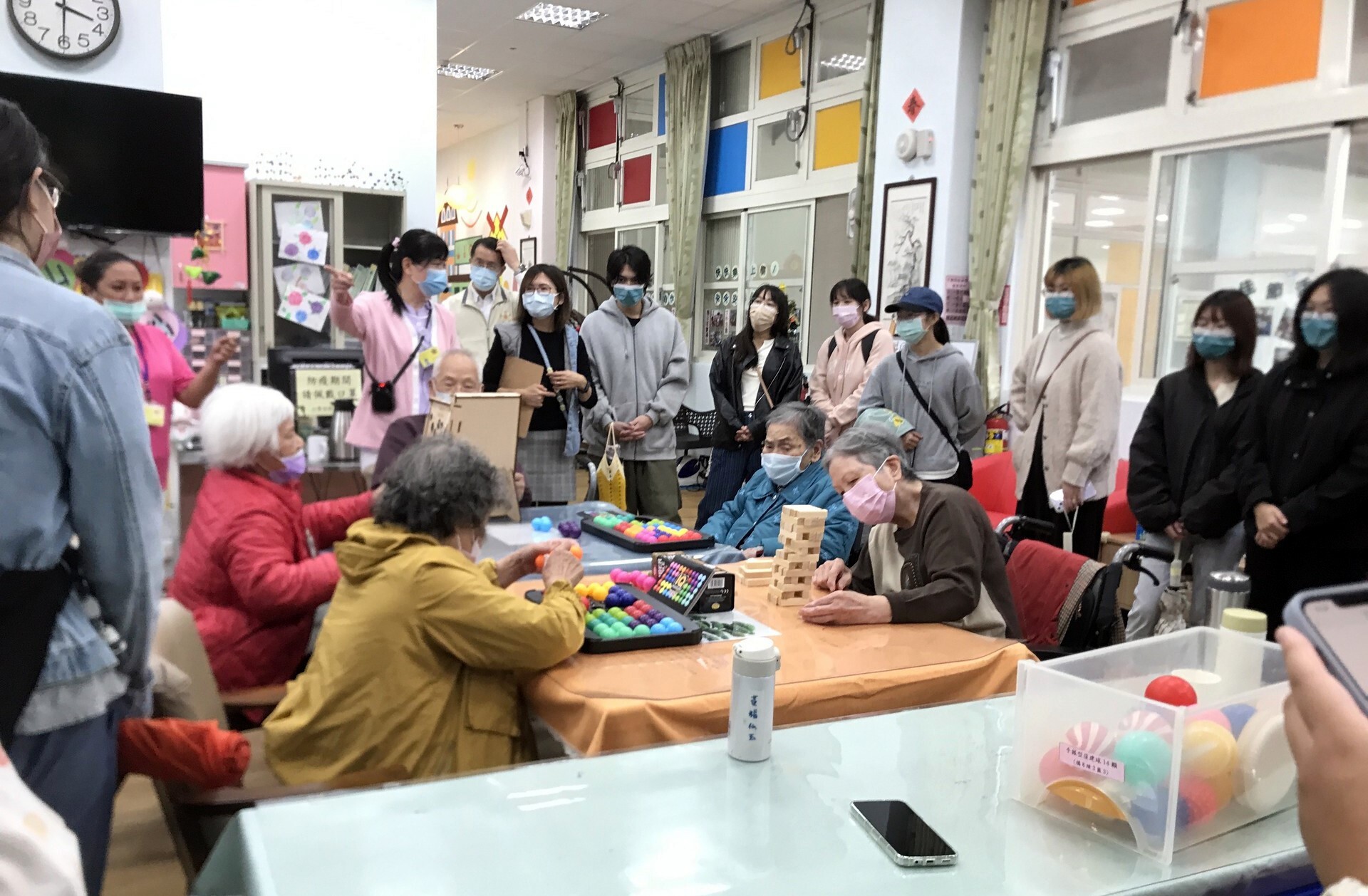 認識榮家內設置的日照中心