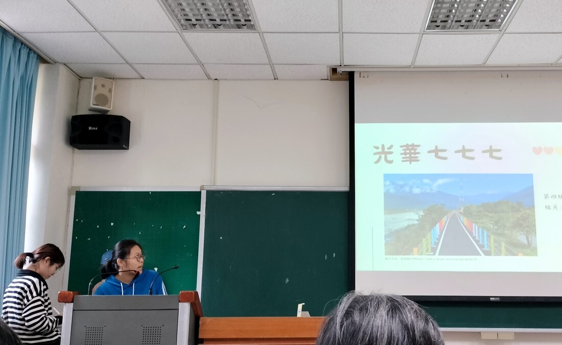 學生提案為光華社區彩虹橋增加新亮點