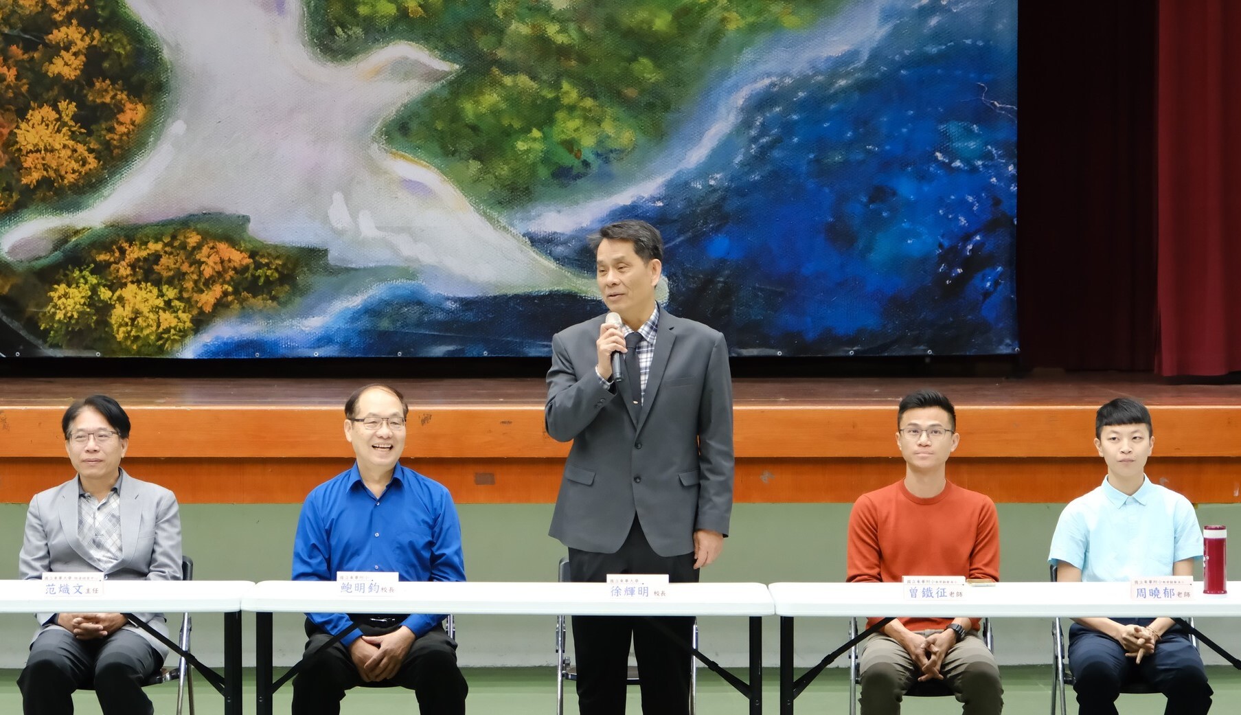 徐輝明校長於教學觀摩活動致詞勉勵