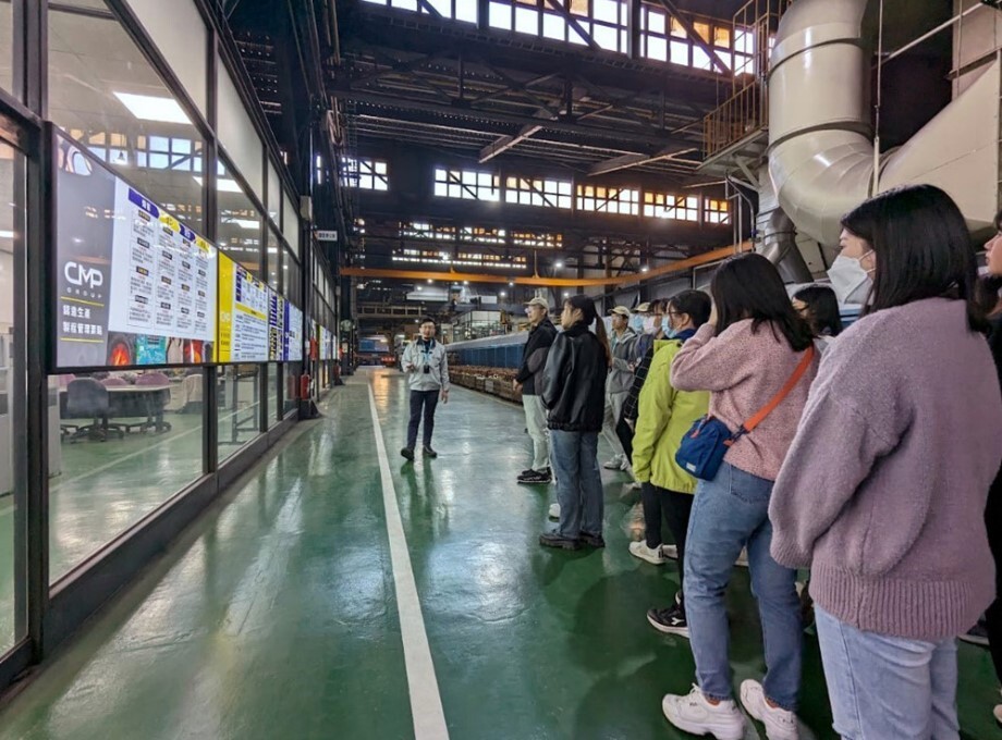 參訪勤美鑄造廠產線